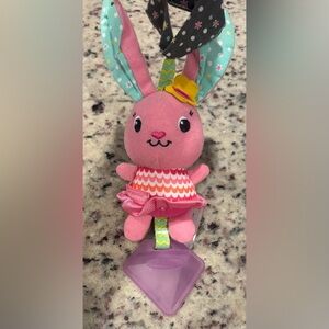Infantino Chime Pal in Pink Bunny